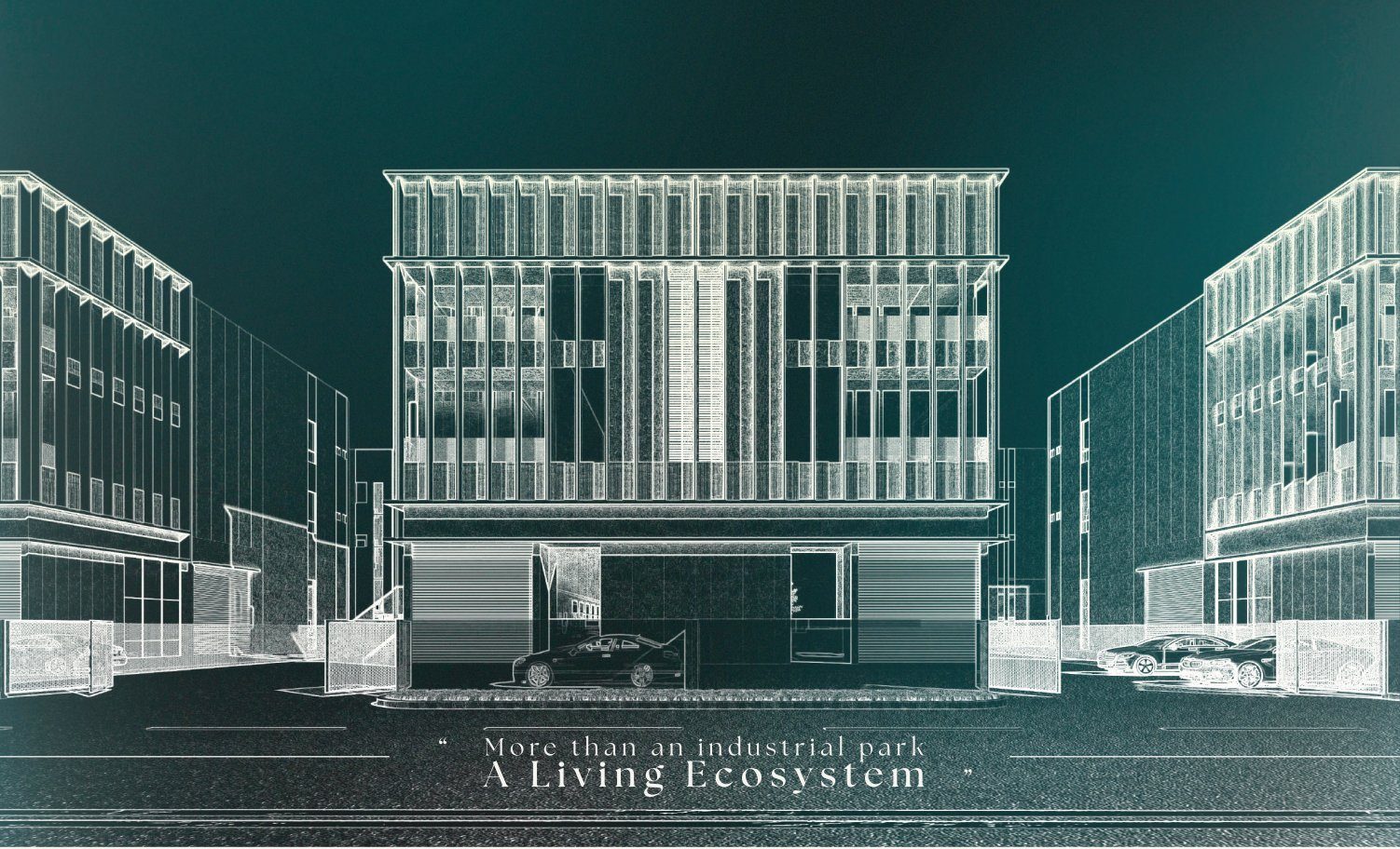Premium Freehold Semi-Detached Factory Bukit Raja — Artist Impression
