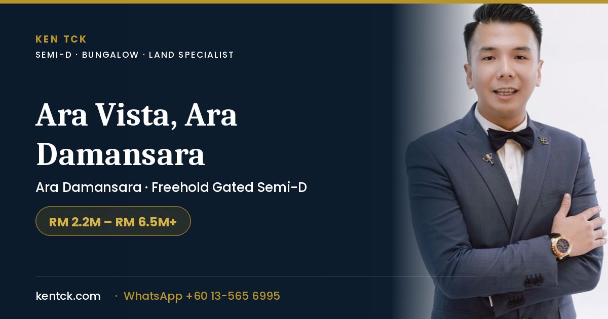 Ara Damansara Ara Vista — landed homes in Ara Damansara