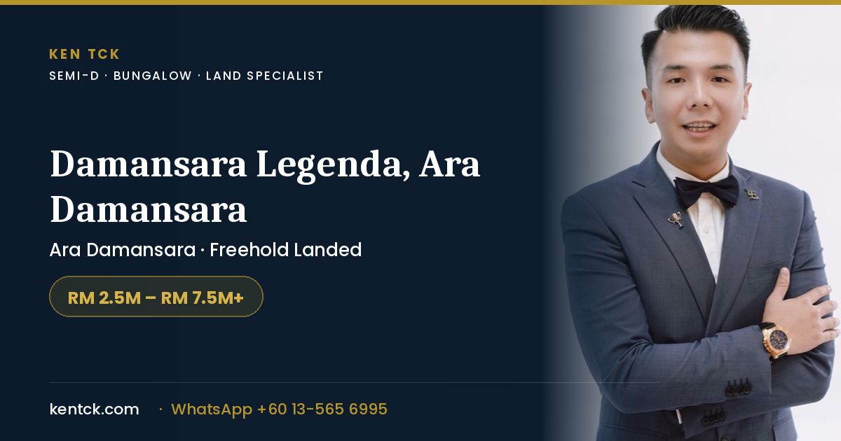 Ara Damansara Damansara Legenda Ara Damansara Damansara Legenda — landed homes in Ara Damansara