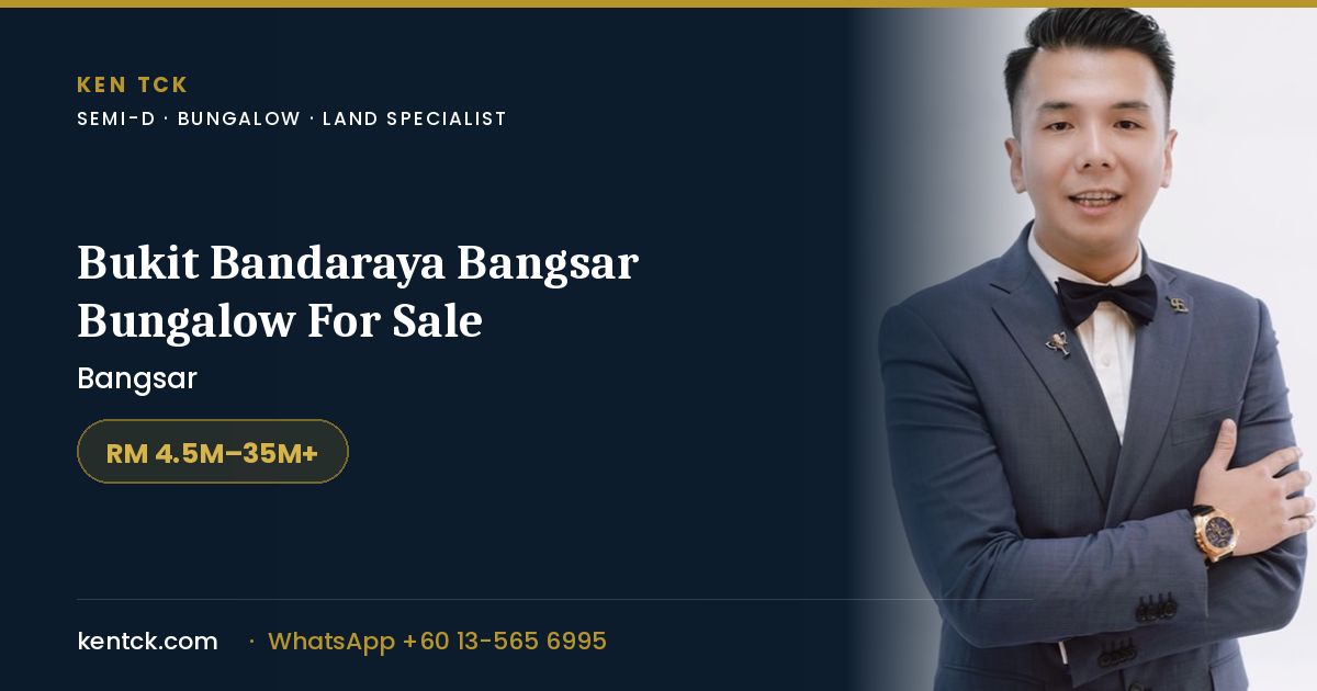 Bangsar Bukit Bandaraya Bangsar — landed homes in Bangsar