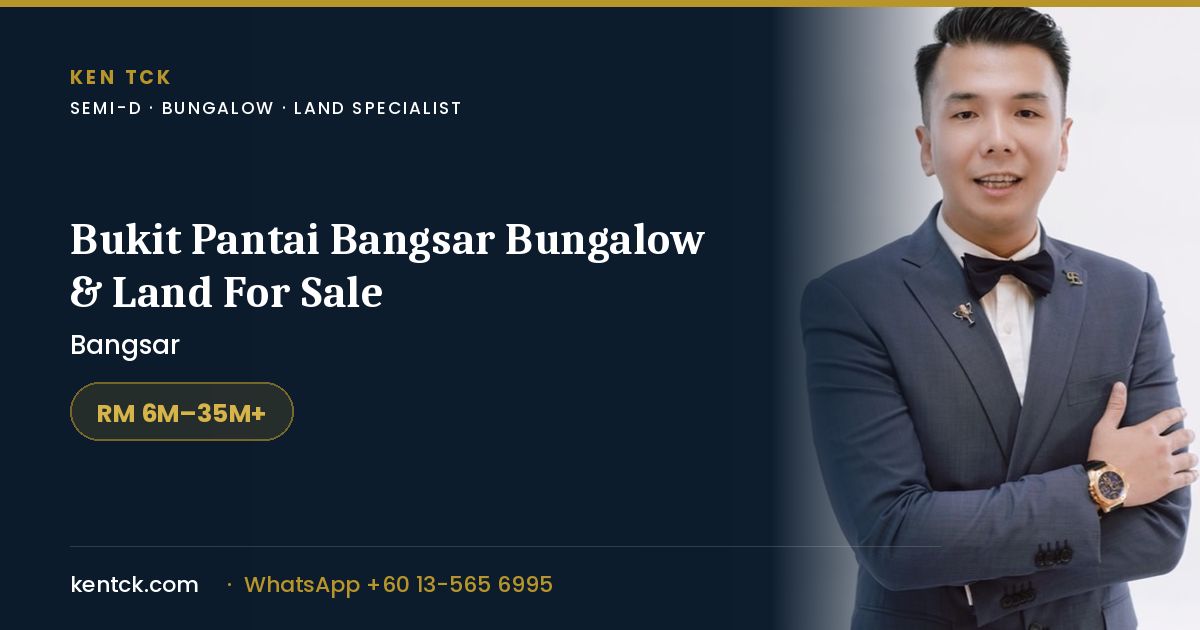 Bangsar Bukit Pantai Bangsar — landed homes in Bangsar
