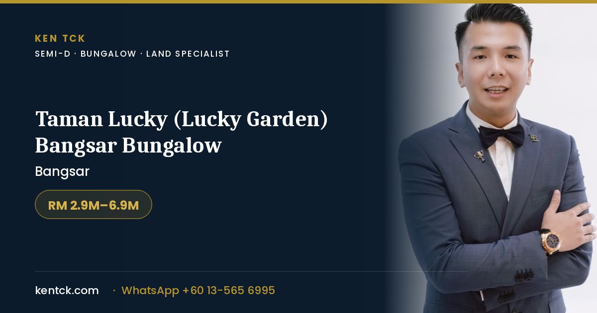 Bangsar Taman Lucky Bangsar — landed homes in Bangsar