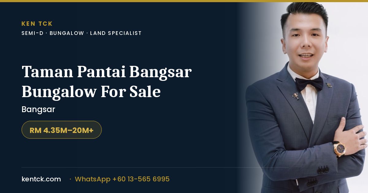 Bangsar Taman Pantai Bangsar — landed homes in Bangsar
