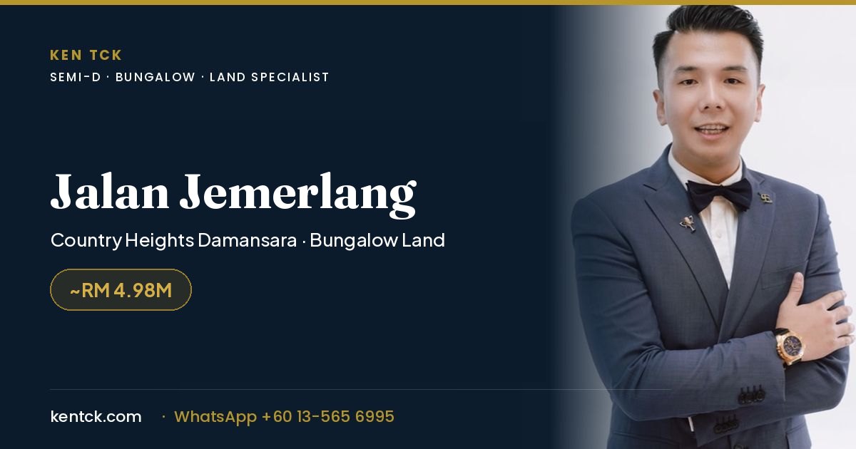 Country Heights Damansara Jalan Jemerlang — landed homes in Country Heights Damansara