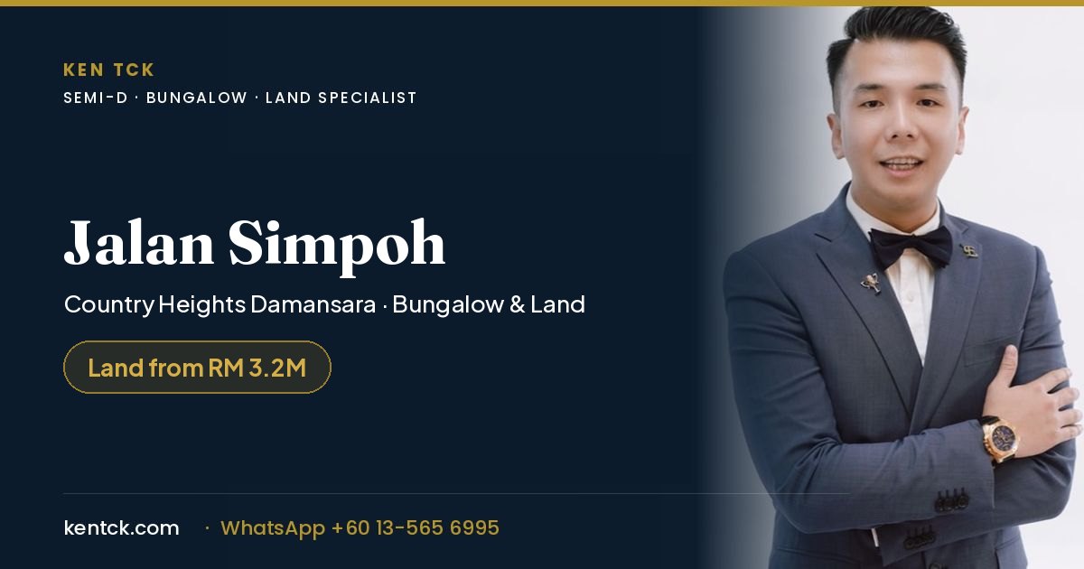 Country Heights Damansara Jalan Simpoh — landed homes in Country Heights Damansara