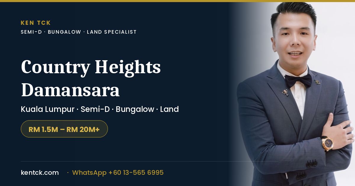 Country Heights Damansara — landed homes in Country Heights Damansara