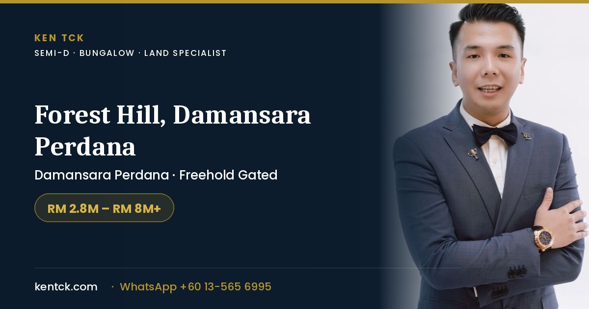Damansara Perdana Forest Hill — landed homes in Damansara Perdana