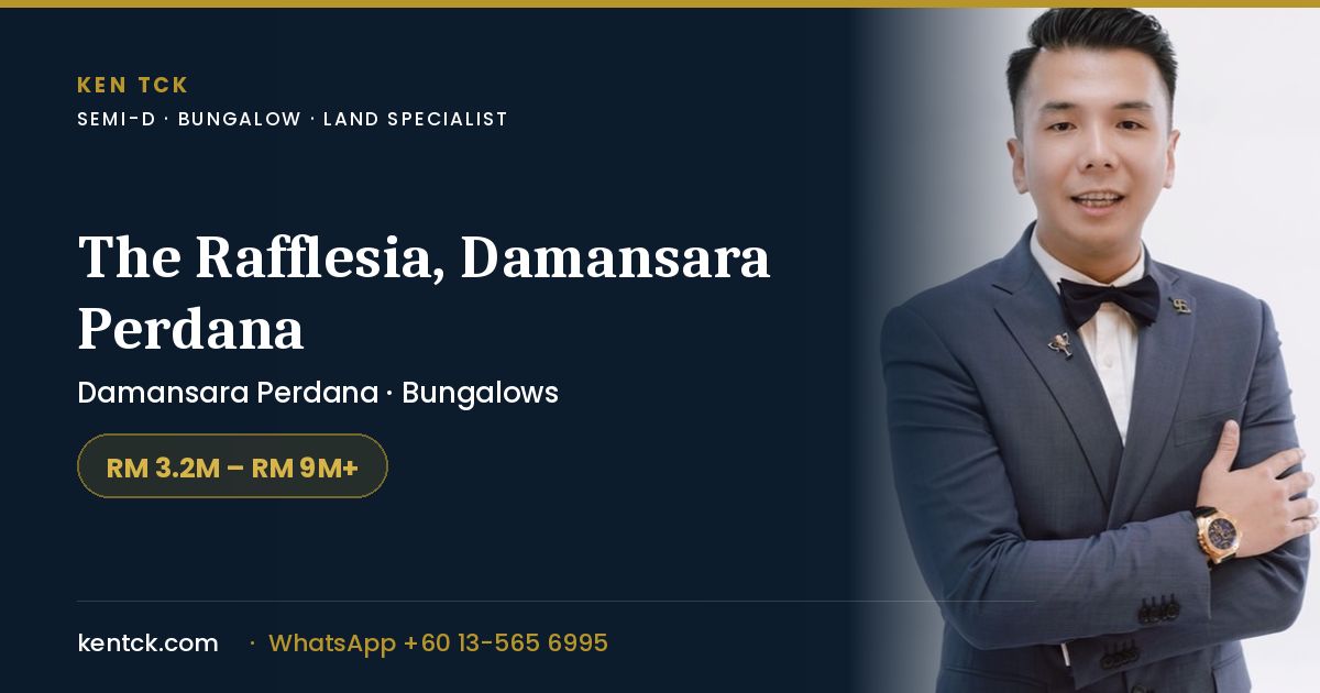 The Rafflesia, Damansara Perdana — landed homes