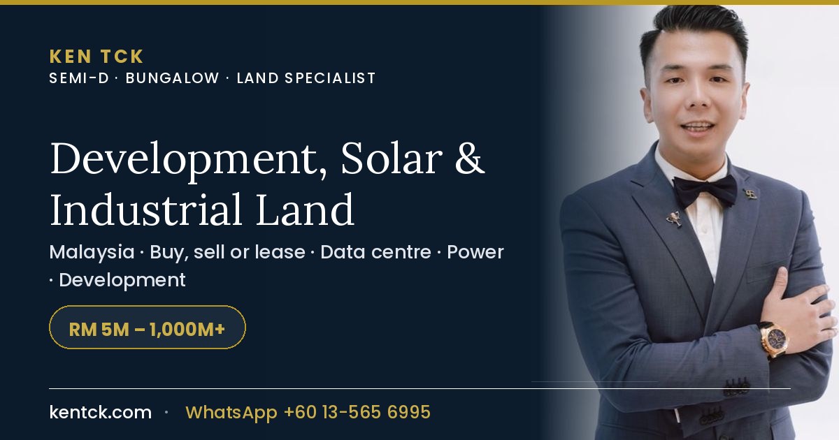 Development land for sale in Malaysia