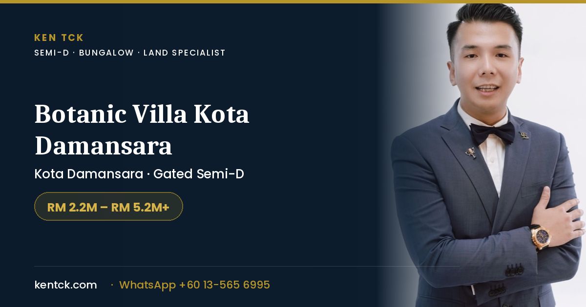 Kota Damansara Botanic Villa Kota Damansara Botanic Villa — landed homes in Kota Damansara