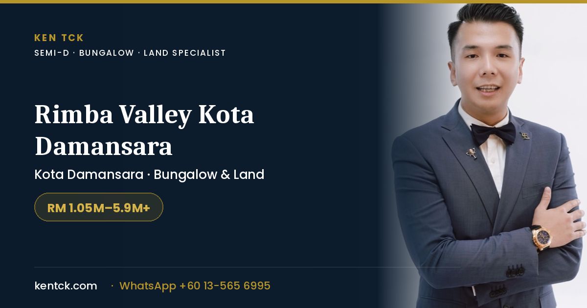Rimba Valley Rimba Valley, Kota Damansara — landed homes