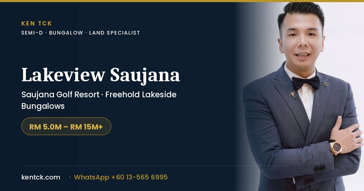Saujana Lakeview Saujana — landed homes in Saujana
