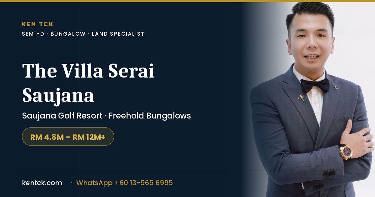 Saujana The Villa Serai Saujana — landed homes in Saujana