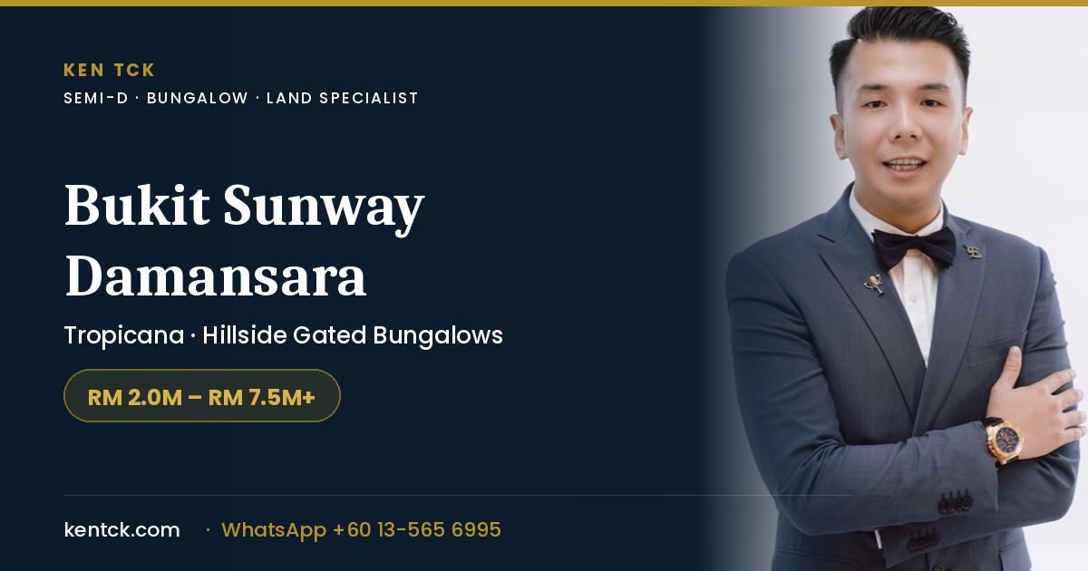 Tropicana Bukit Sunway Damansara — landed homes in Tropicana