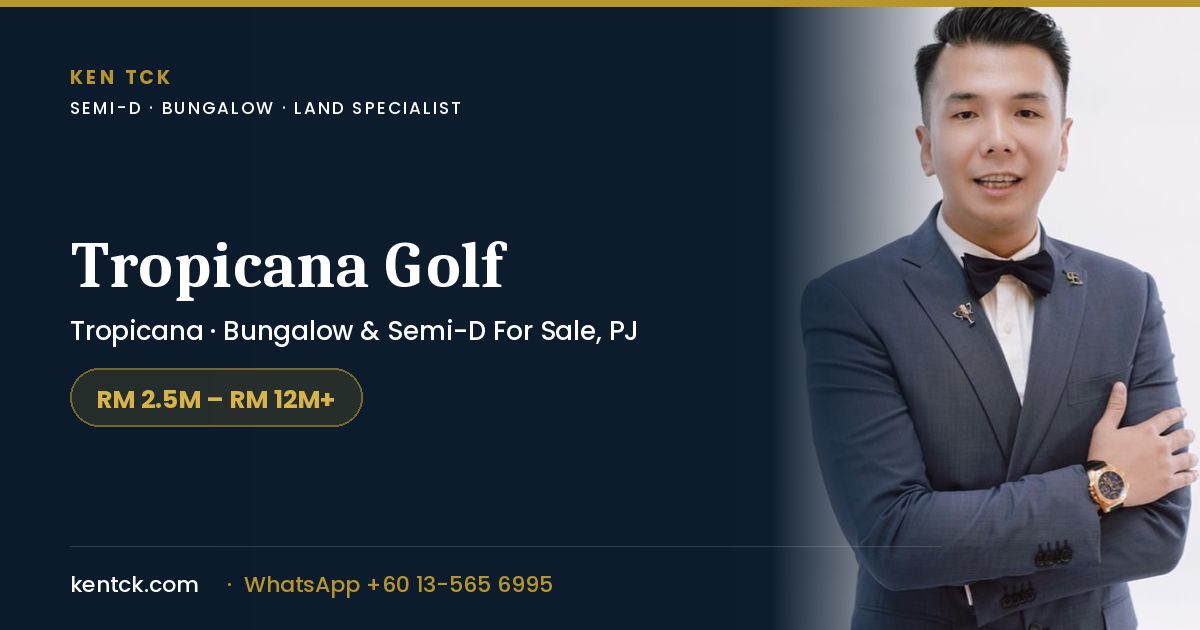 Tropicana Golf, Tropicana — landed homes