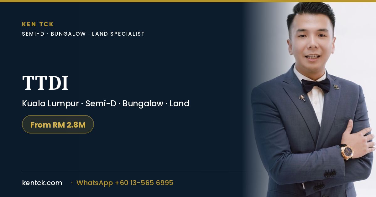 Ttdi — Klang Valley landed property