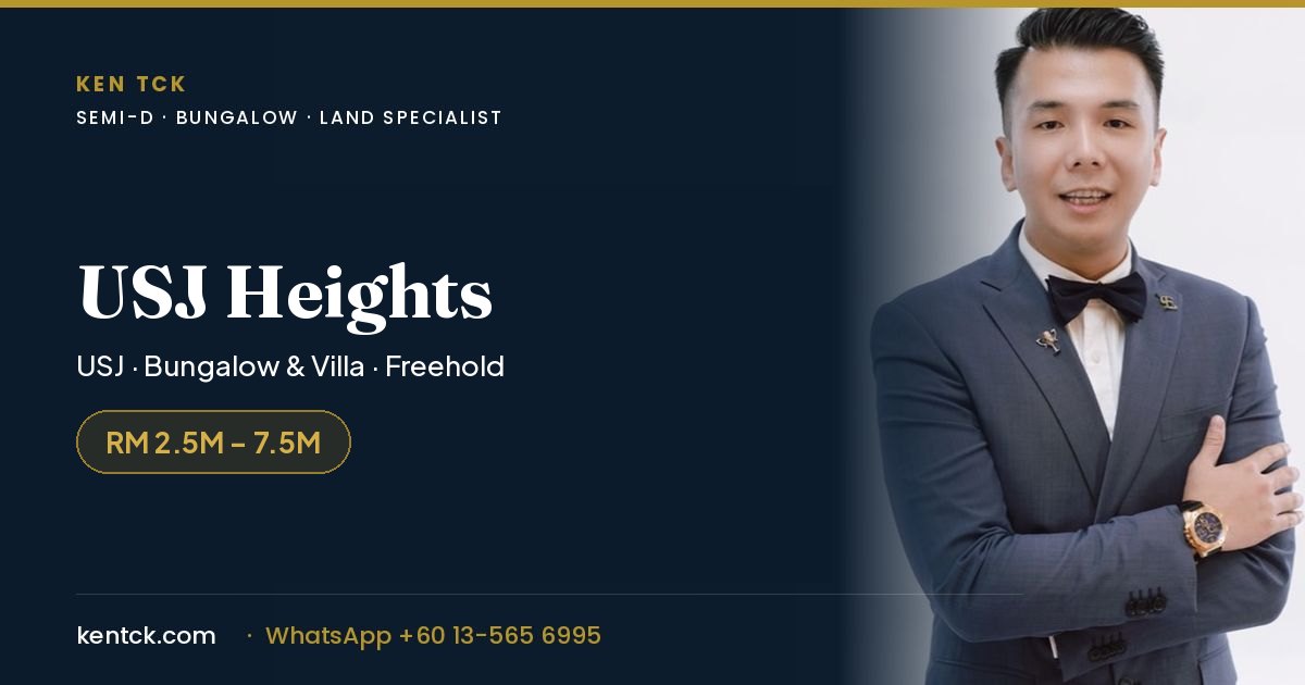 Usj Usj Heights Usj Usj Heights — Klang Valley landed areas